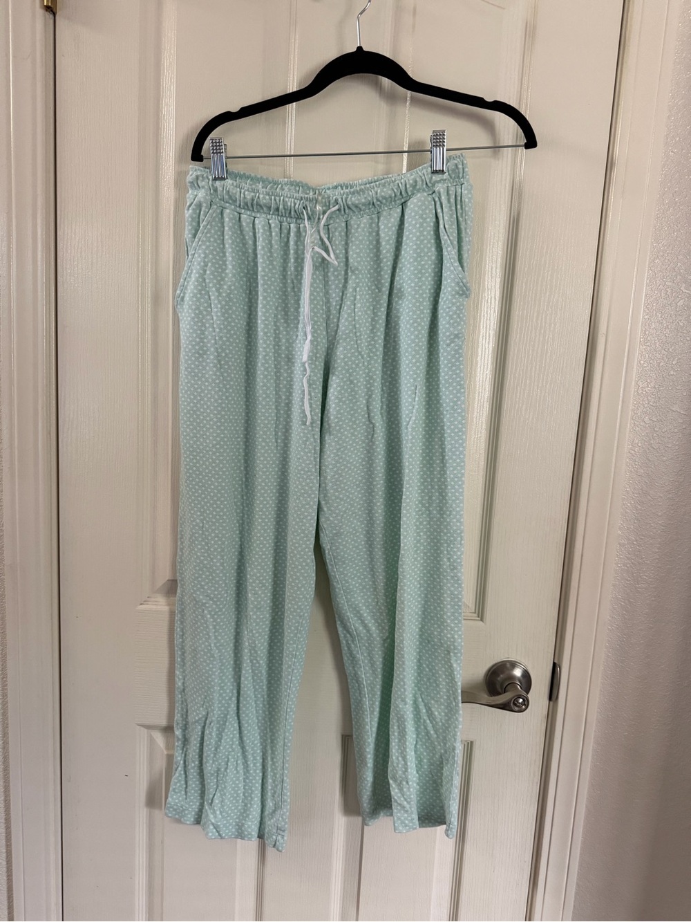 Light Mint Polka Dot Lounge Pants